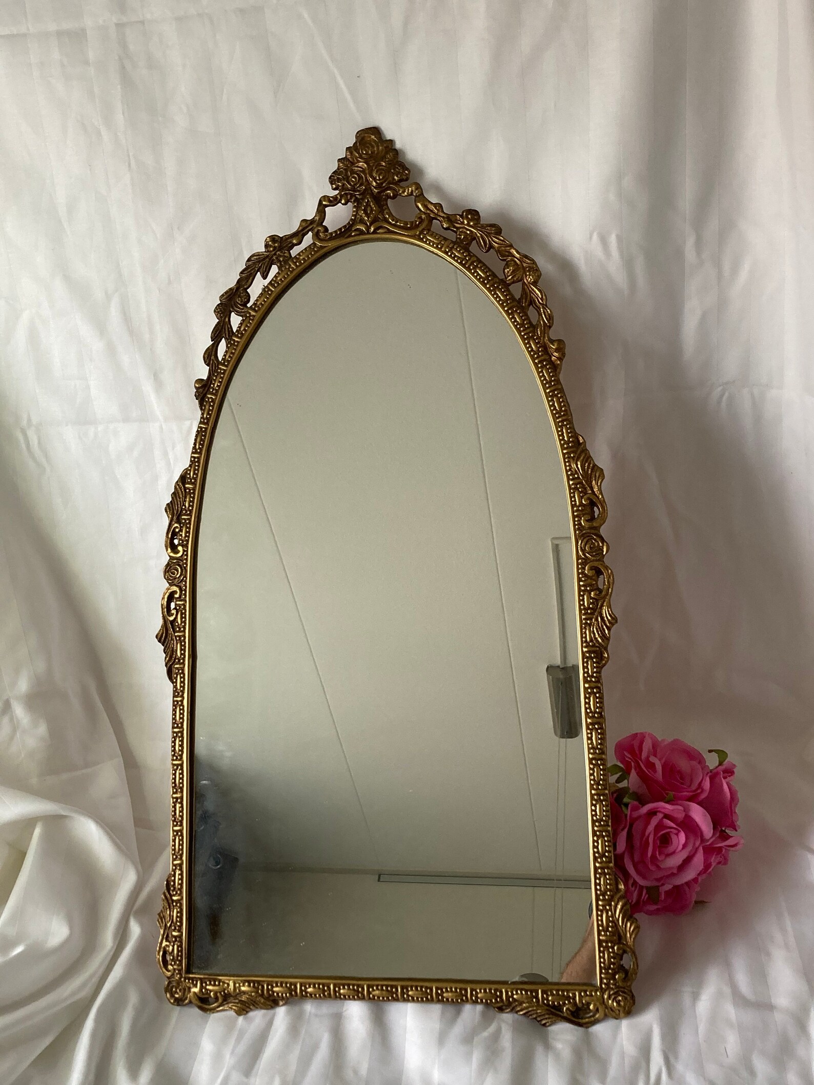Antique Cast Iron Mirror Midcentury. Etsy