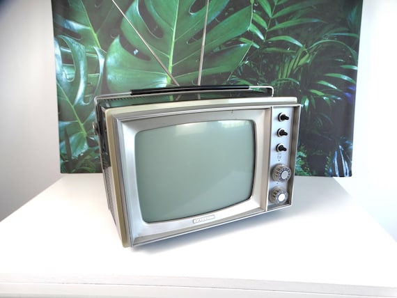 Lebber vintage® - 1960s Philips television, vintage television, 1960s TV.