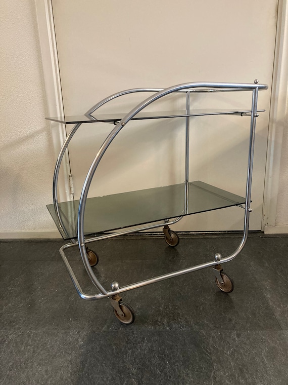 Lebber vintage® - Vintage bar cart, tea cart, serving cart, trolley, coffee cart, breakfast cart.