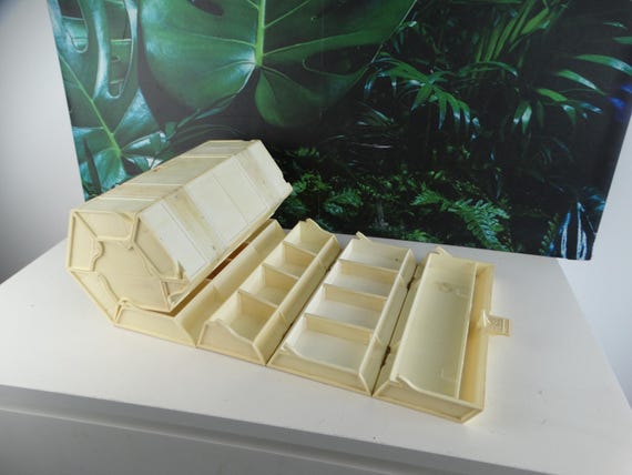 Lebber vintage® - Vintage Rolykit Roll-up Storage Box 1980s