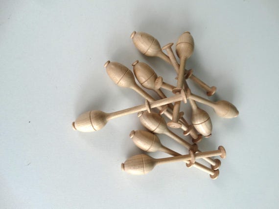Lebber vintage® - Guatambu lace bobbin, Guatambu wood with satin lacquer.