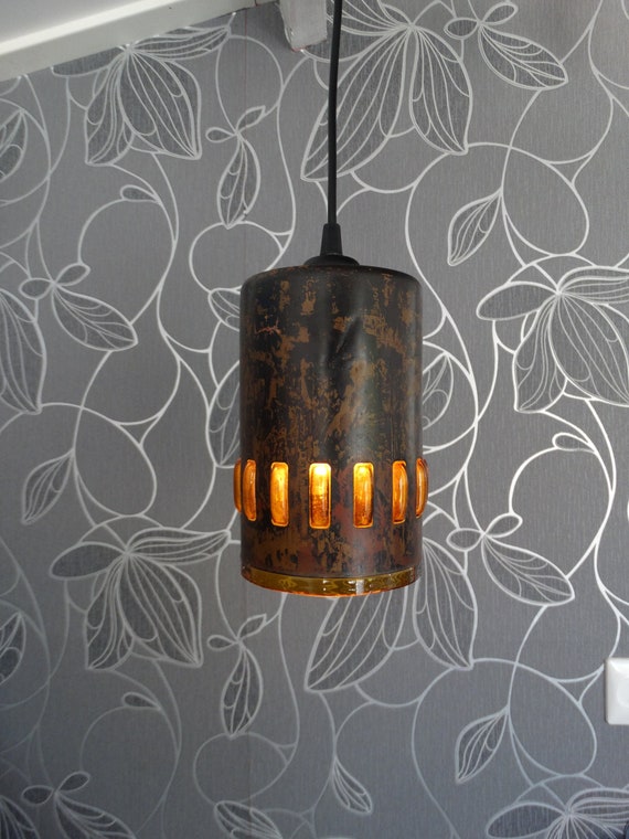Lebber vintage® - Nanny still for touch, Ceiling lamp, Copper with glass!