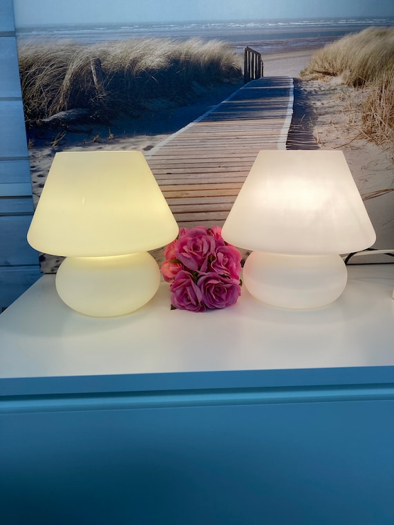 Lebber vintage® - Mushroom lamp made entirely of glass!! Very nice!!