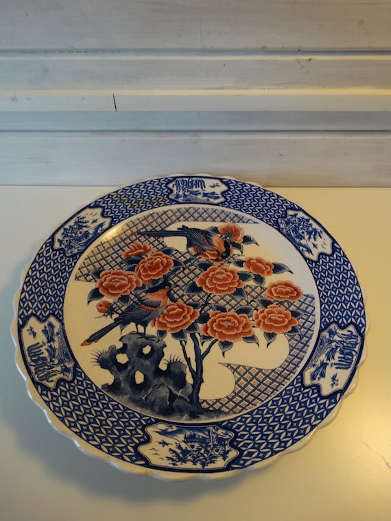 Lebber vintage® - Vintage chinese wall plate, 80s.