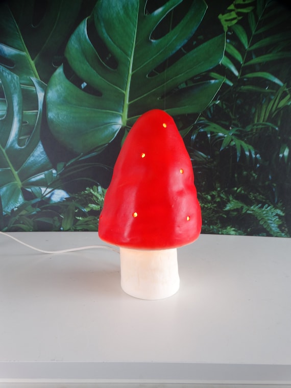 Lebber vintage® - Vintage Heico Germany mushroom, 29 cm high Ø 14 cm