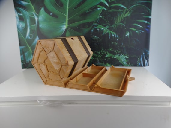 Lebber vintage® - Vintage Rolykit Roll-up Storage Box 1980s