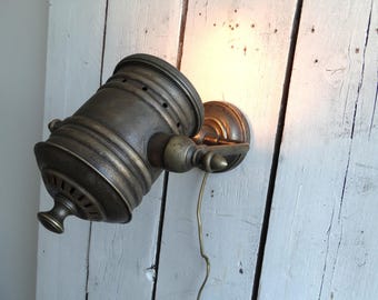 Lebber vintage® - Vintage brass wall lamp, 1980s, Downlighter, Uplighter.