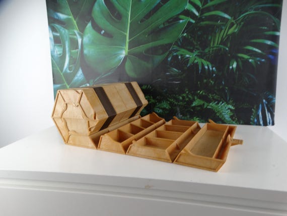 Lebber vintage® - Vintage Rolykit Roll-up Storage Box 1980s