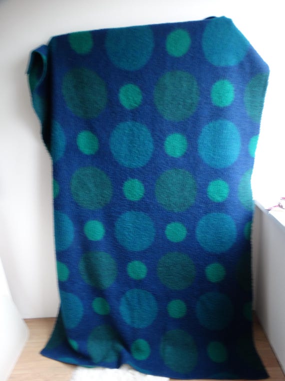 Lebber vintage® - Vintage wool blanket 100% pure virgin wool Zaalberg wool blanket 160 x 230 cm.