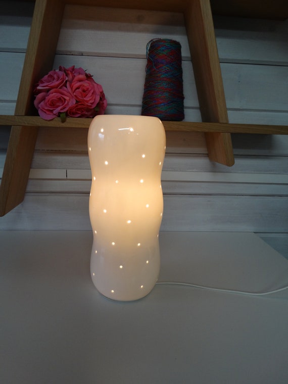 Lebber vintage® - Ikea Dämsta bone china table lamp. 2002