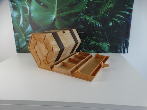 Lebber vintage® - Vintage Rolykit Roll-up Storage Box 1980s