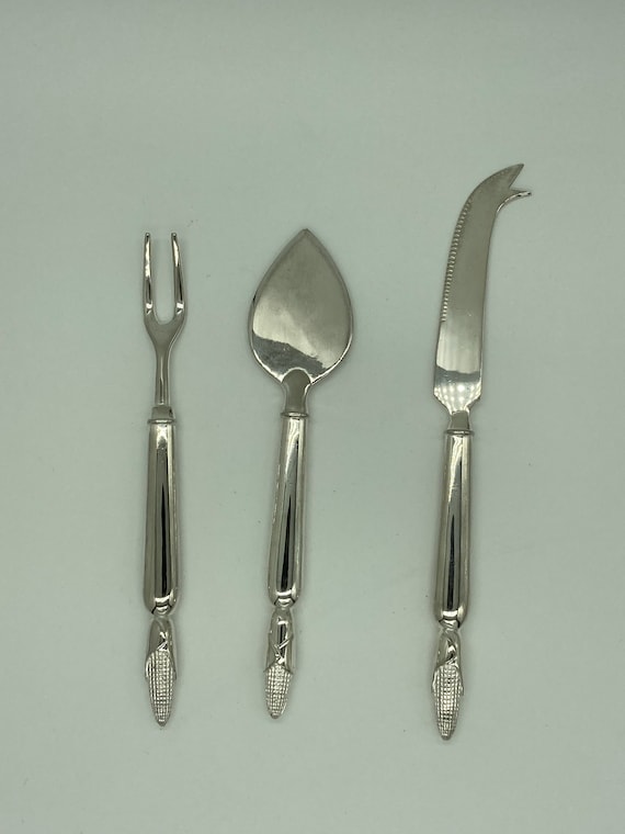 Lebber vintage® - Cheese cutlery - luxury cheese cutlery silver plated!
