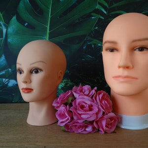 lebber vintage® - Head, mannequin made of rubber!!