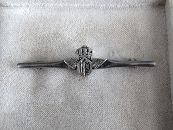 Lebber vintage® - Vintage KLM stewardess pin, from 1958.