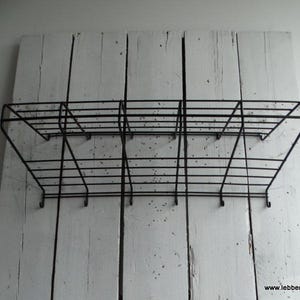 Lebber vintage® - Ikea Wire Coat Rack - Mid Century - Scandinavian - Black - 1990s.