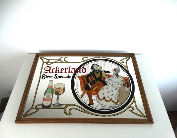 Lebber vintage® - VintageArkerland beer mirror, advertising mirror.