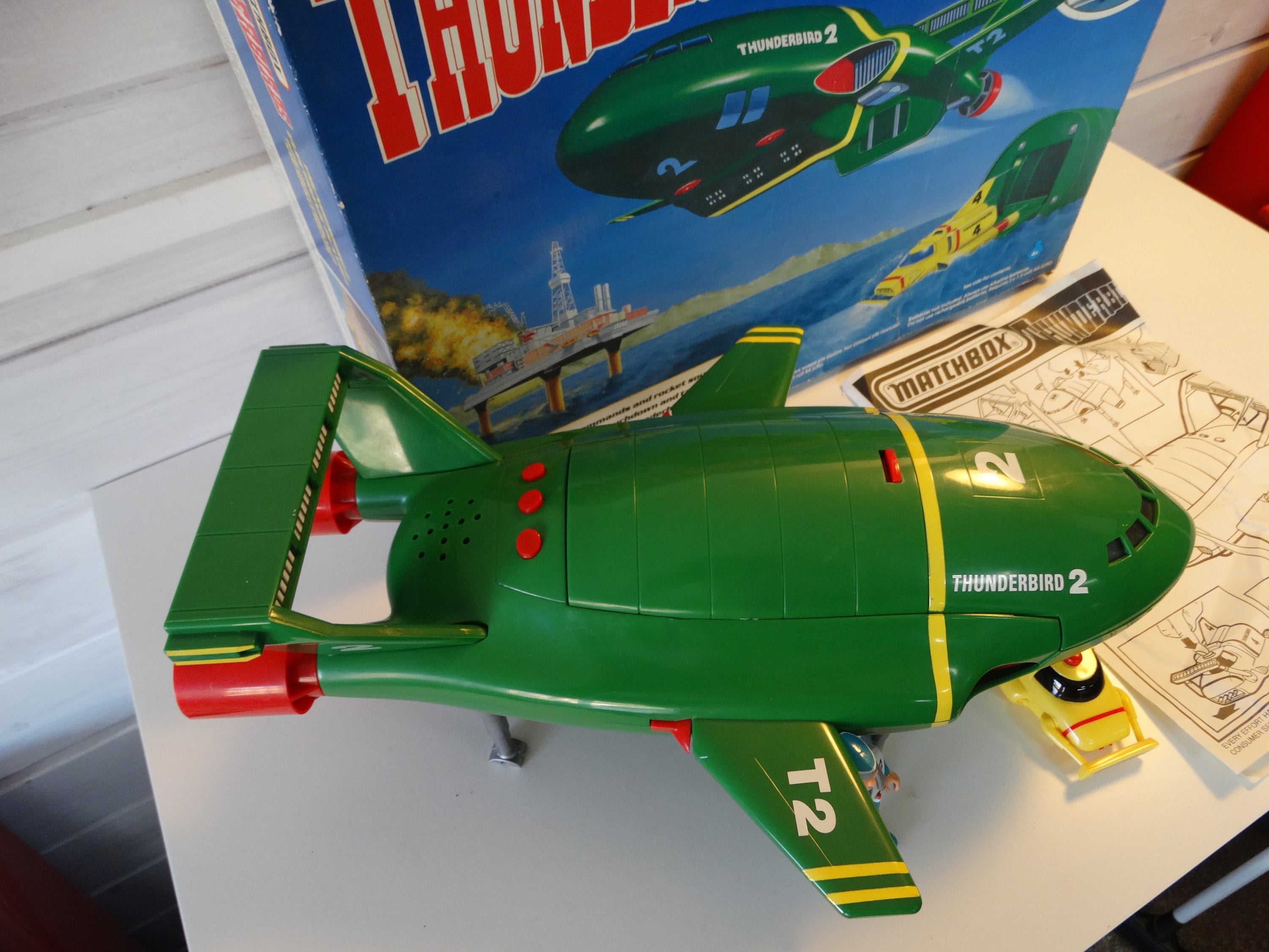 Lebber vintage® - Thunderbird 2 electronic plaset with pilot