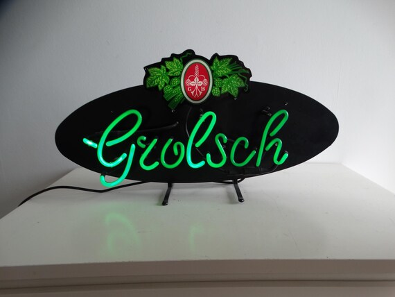 Lebber vintage® - Vintage Grolsch light advertising, neon advertising.