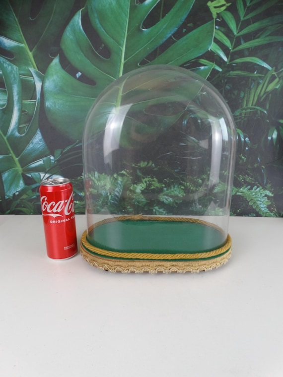 Lebber vintage® - Vintage glass bell jar!! Cloche, Bell, Jar, Dome, 1930.