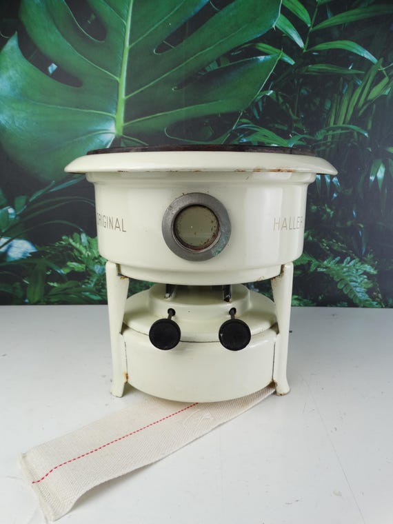 Lebber vintage® - Kerosene stove, kerosene stove, 2-burner stove. Original Haller stove!