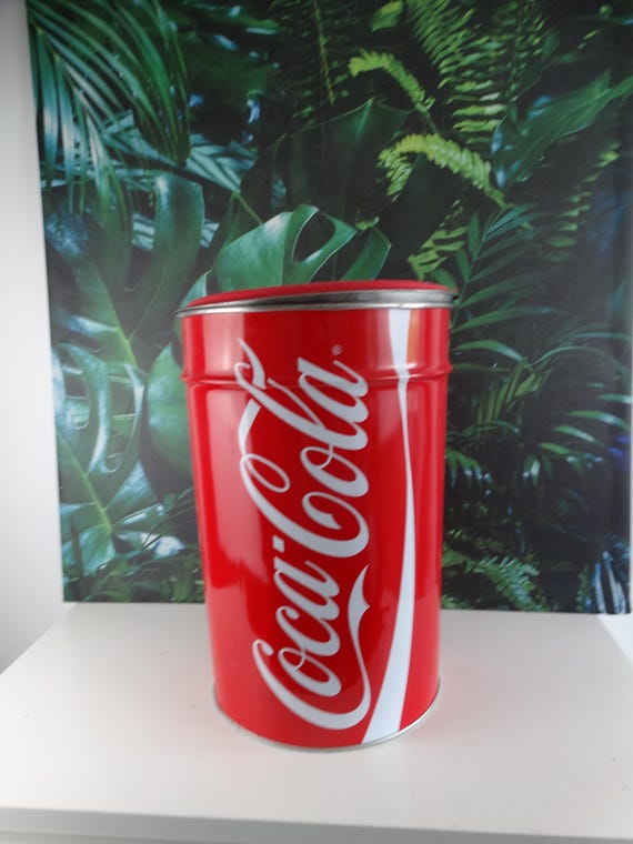Lebber vintage® - Super large Coca Cola can to sit on, Vintage very rare!!