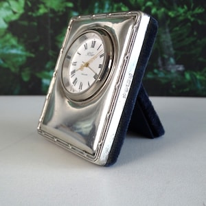 R. Carr Sterling Silver Clock - Etsy