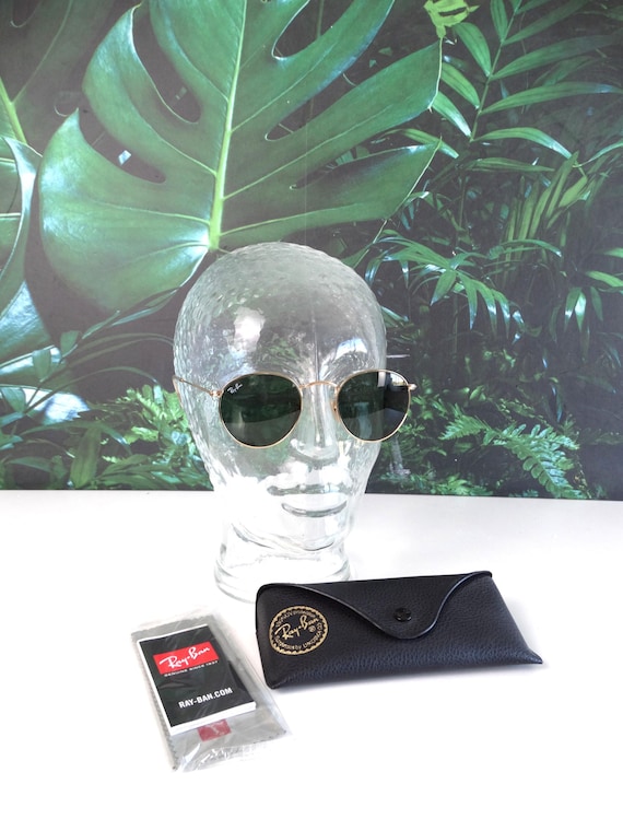 Lebber vintage® - Ray Ban round metal RB 3447 1, sunglasses. With original case.