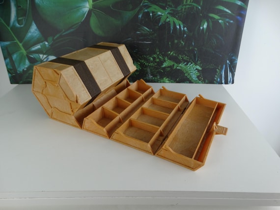 Lebber vintage® - Vintage Rolykit Roll-up Storage Box 1980s