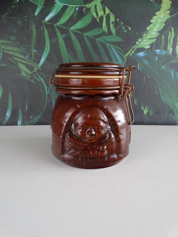 Lebber vintage® - Vintage Bay ceramics Rumtopf Jar "Klostergeheimnis" WGP form 206 10