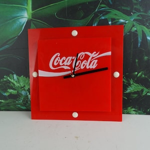 Lebber vintage® - Vintage Coca Cola clock from the 1980s