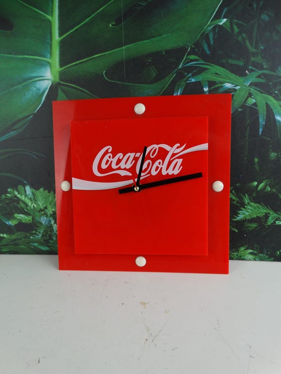 Lebber vintage® - Vintage Coca Cola clock from the 1980s