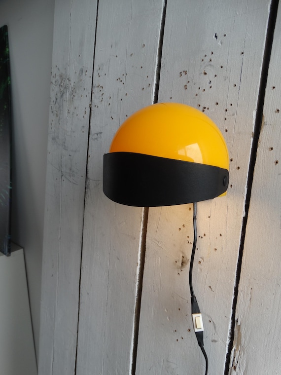 Lebber vintage® - Space Age Visir V176 wall lamps designed by Lennart Centervall, 1970s helmet lamps vintage IKEA