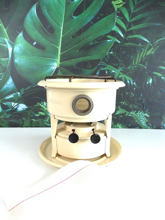 Lebber vintage® - Kerosene stove, kerosene stove, 2-burner stove. Original Haller stove!