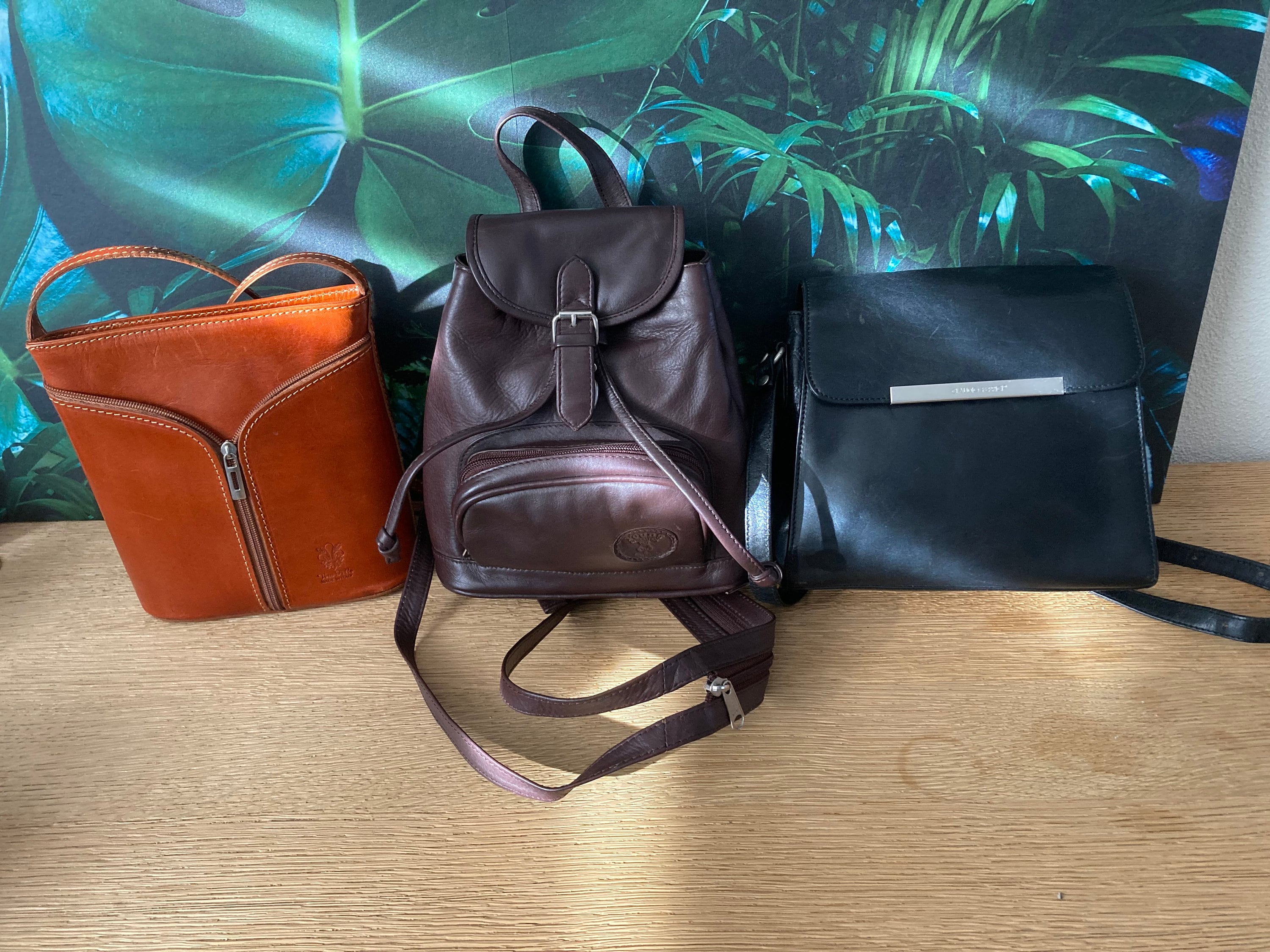 Lebber Vintage® Vera Pelle Leather Shoulder Bag Claudio - Etsy