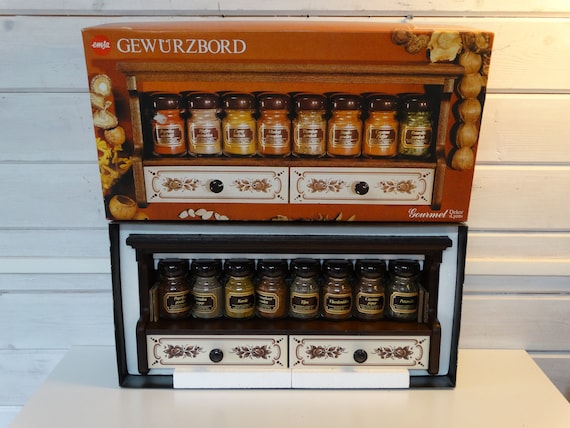 Lebber vintage® - Emsa Spice Rack from the 80s. Gewurzbord, Spice rack.