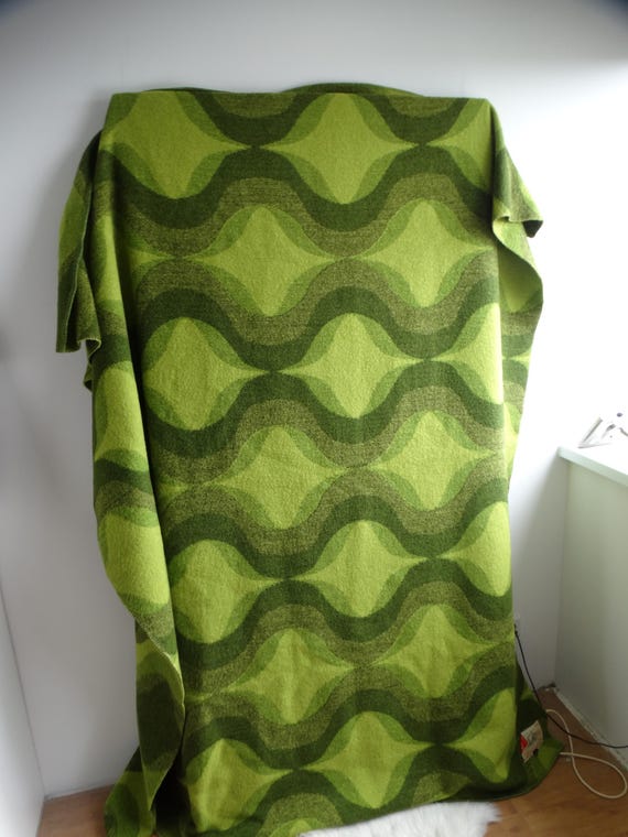 Lebber Vintage® - Vintage wool blanket made from 100% pure new wool. 190 x 200 cm