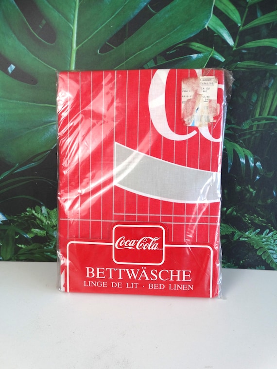 Lebber vintage® - Old new stock, Coca Cola Duvet Cover, from the 1990s!