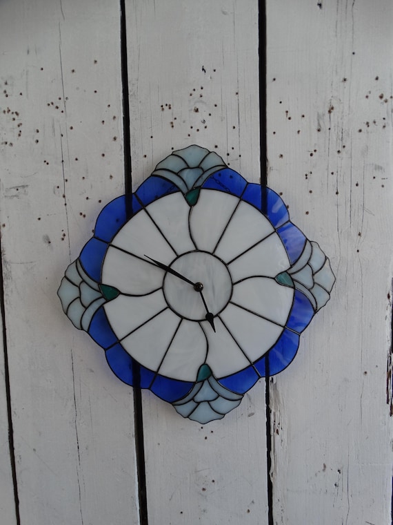 Lebber vintage® - Vintage Tiffany-style clock. Ø 40 cm. Wall clock