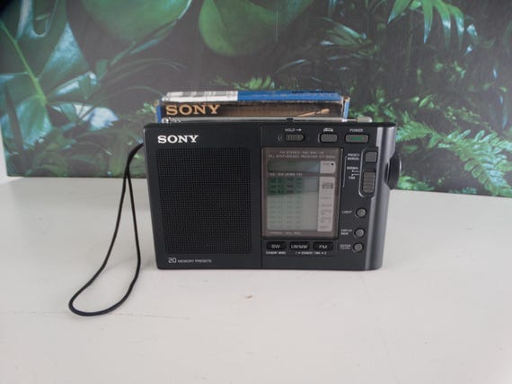 Lebber Vintage® - Sony World Receiver ICF-SW40, Worldband
