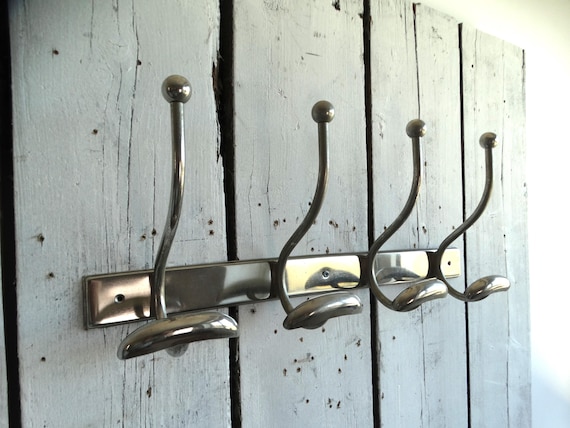 Lebber vintage® - Art Deco metal coat rack 1930s style, train coat rack!