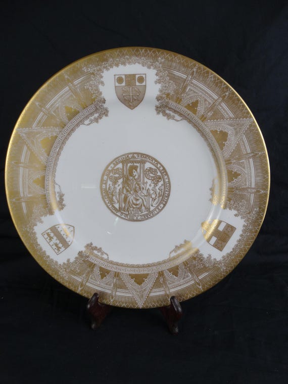 Lebber vintage® - A Spode, Westminster Abbey Collectors plate to commemorate 900 years of commemoration