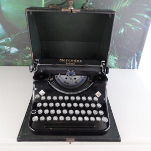 Mercedes Prima Typewriter - Etsy