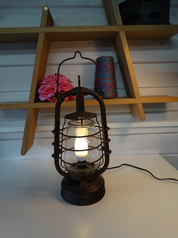 zwaartekracht Civiel het laatste Lebber Vintage® Antique Oil Lamp Storm Lamp Feuerhand - Etsy Denmark