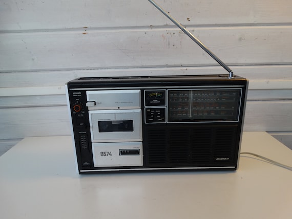 Lebber vintage® - Vintage Aristona 4 tape radio cassette recorder. mod. SX8574/13