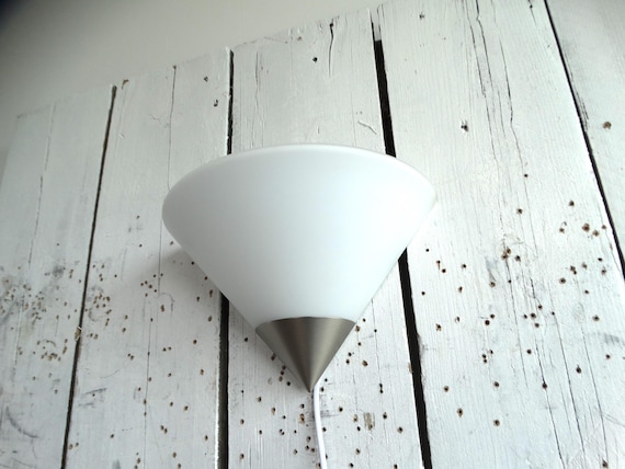Lebber vintage® - Glashutte Limburg model 8820, vintage wall lamp, Old stock new in box.