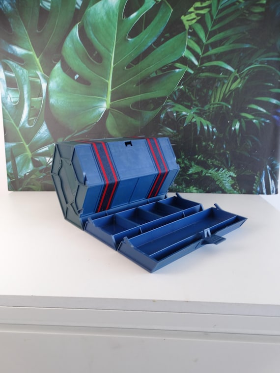 Lebber vintage® - Vintage Rolykit Roll-up Storage Box 1980s