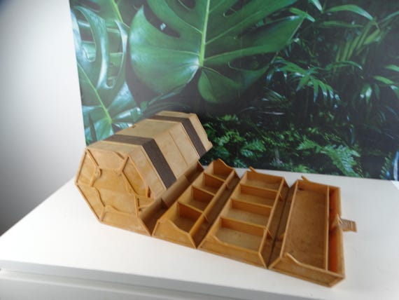 Lebber vintage® - Vintage Rolykit Roll-up Storage Box 1980s