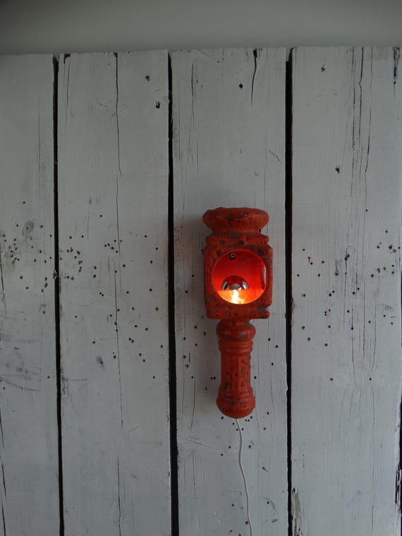 Lebber vintage® - Fat lava wall lamp, made in West Germany. 1970's