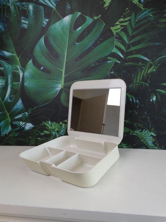 Lebber vintage® - Gedy beauty box designed by Makio Hasuike, makeup box. Made in Italy.