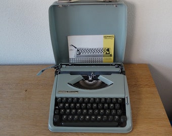 Lebber vintage® - Hermes baby typewriter, a paillard product.